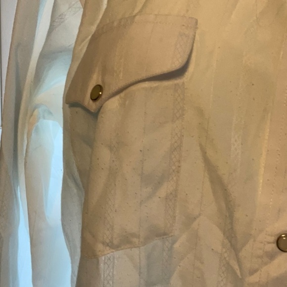 Panhandle Slim White Casual Button Down Shirt - Picture 3 of 11